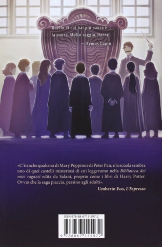 Harry Potter and the Prisoner of Azkaban Castle Ediotion 2013 – Back Italian Cover
